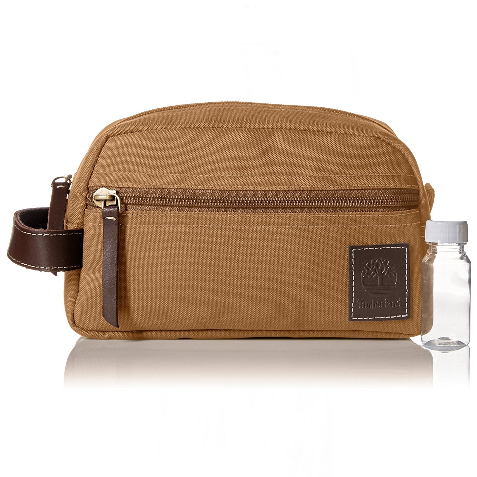 Timberland Men's Canvas Shave Kit Organizer Toiletry Bag Overnight Dopp